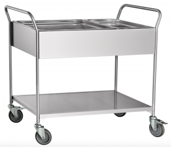 Тележка для сбора посуды Abat ТС-100 (210000801114)